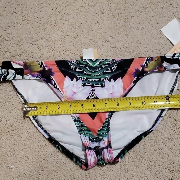 NWT Gibson Latimee floral bikini bottom swim - Picture 8 of 9